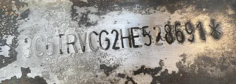 2017 Ram Promaster 2500 High Roof 136 Wb из США, поврежденный, VIN 3C6TRVCG2HE528691